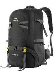 BLAZE 55 L Travel Backpack Daypack for Camping Hiking Trekking -Black