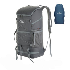 STEALTH 40L Backpack for Men and Women,with Rain Cover & Shoe Compartment-Grey(clearance sale)