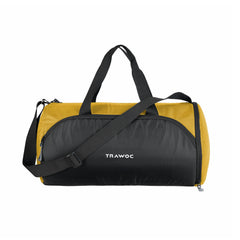 TMPB02 - 30L Gym, Sports & Travel Duffle , Unisex Duffel Bag with Shoe Compartment - Yellow