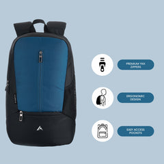 CARRIZ Casual Backpack -CB08-ENGLISHBLUE