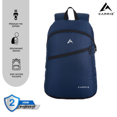CARRIZ Casual Backpack -CB03-NAVYBLUE