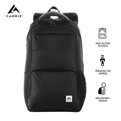 LB02 25L Laptop Backpack - Black