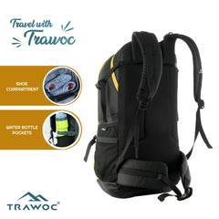 ALPHA 50 L Water Resistant Daypack Bag for Cycling, trekking - Yellow