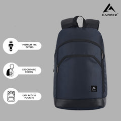 CARRIZ Casual Backpack -CB07-INKBLUE