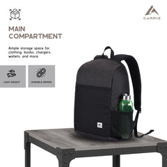 Carriz CB02 21L Casual Backpack-Brown