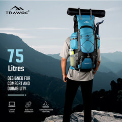 Peakpro 75 L Backpack featuring with Laptop Compartment & with Shoe Compartment – Shamrock (Clearance Sale)