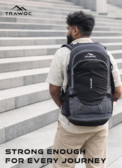 ALPHA 50 L Water Resistant Daypack Bag for Cycling, trekking - Grey