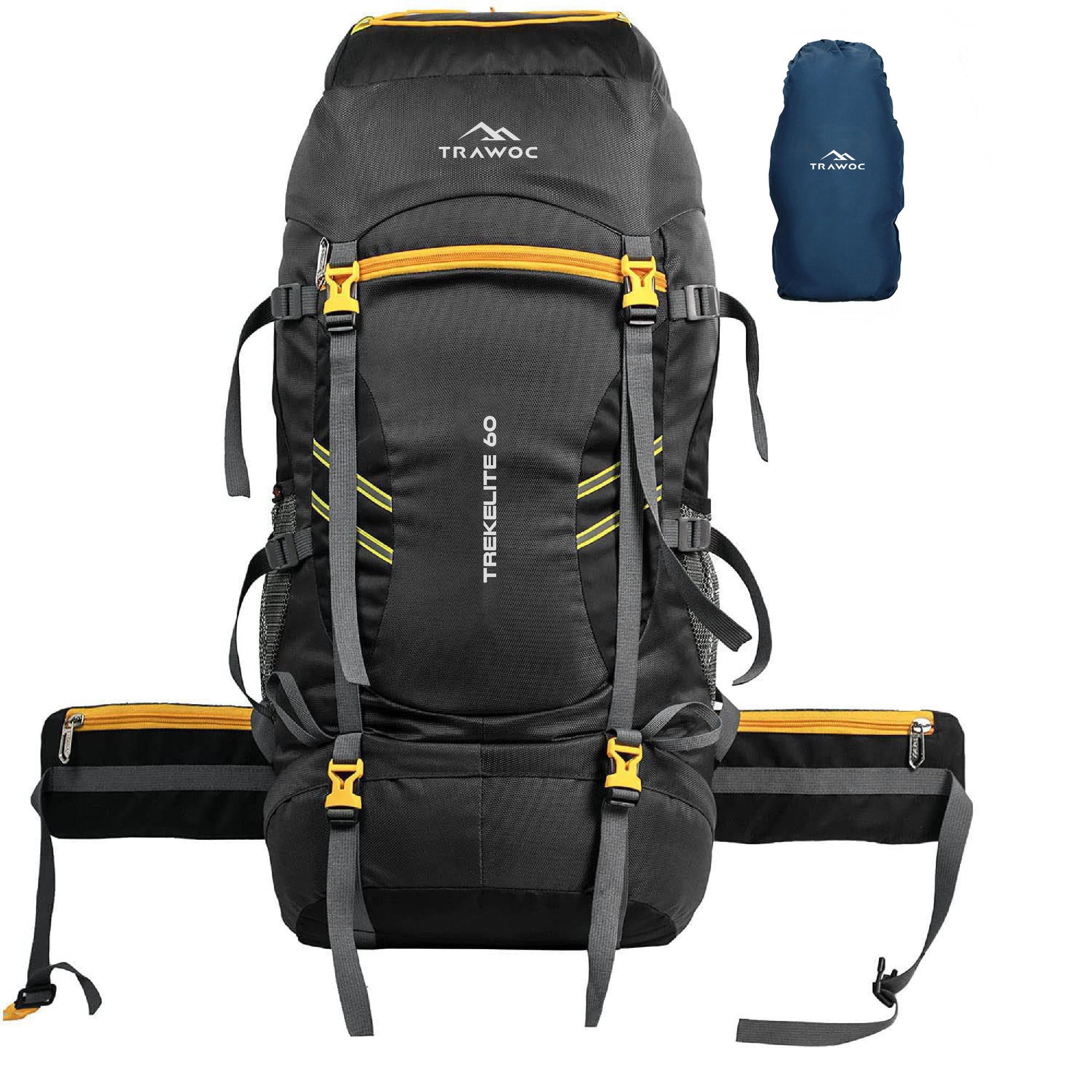 Trawoc Travel Backpack 60Ltr Hiking Trekking Camping Rucksack TRAWOC