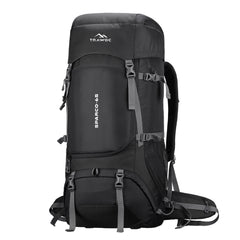 Sparco 65L Travel Backpack featuring with Laptop Compartment & Shoe Compartment – Black