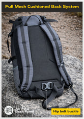 INFERNO 40 L Laptop Backpack for Men and Women Casual Bag for Regular Travelling-Grey
