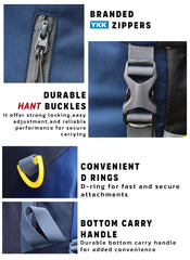Flyspeck 65 L Travel Backpack with Lightweight Build & with Multi-Pocket Design – NavyBlue(clearance sale)