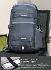 HAVOK 30L Unisex Laptop Backpack Ideal Travelling Casual use -Grey