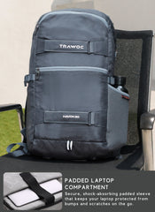 HAVOK 30L Unisex Laptop Backpack Ideal Travelling Casual use - Grey