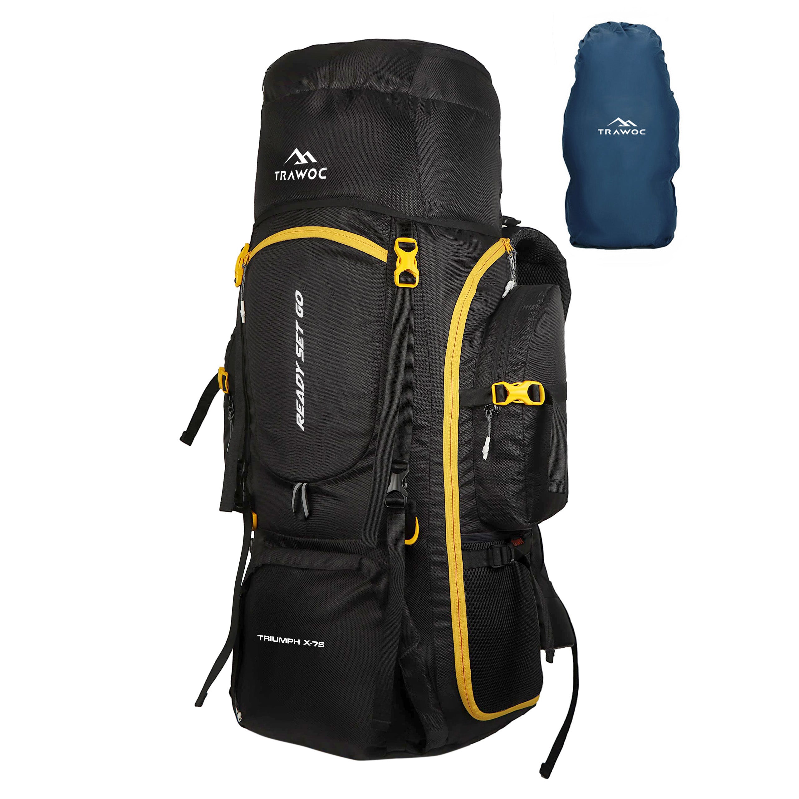 Trawoc Rucksack TRAWOC THUNDERSTORM 90L Internal Frame Rucksack