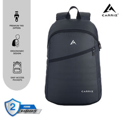 CARRIZ Casual Backpack - CB03 - GREY - TRAWOC