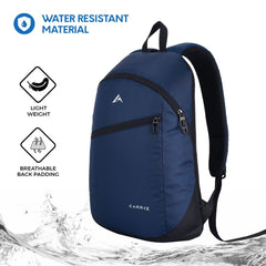 CARRIZ Casual Backpack - CB03 - NAVYBLUE - TRAWOC
