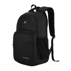 CARRIZ Casual Backpack - CB04 - BLACK - TRAWOC
