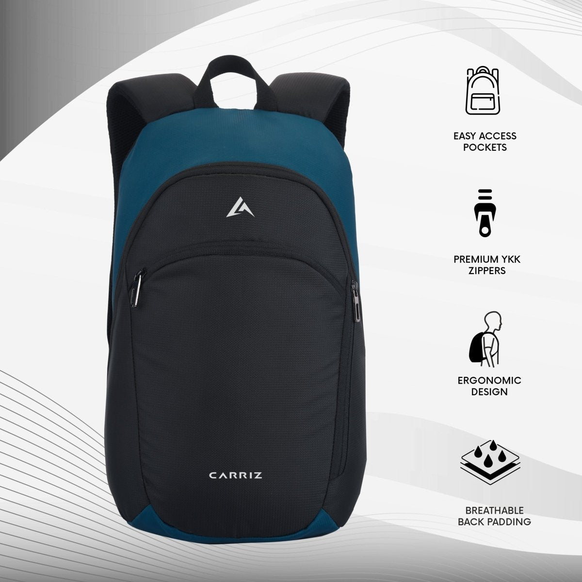 CARRIZ Casual Backpack - CB05 - ENGLISHBLUE - TRAWOC