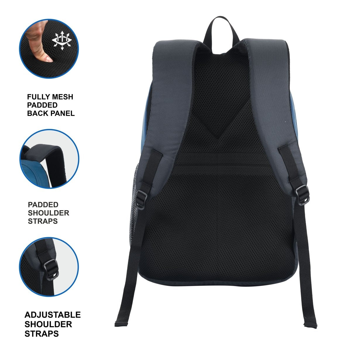 CARRIZ Casual Backpack - CB06 - ENGLISHBLUE (Clearance sale) - TRAWOC