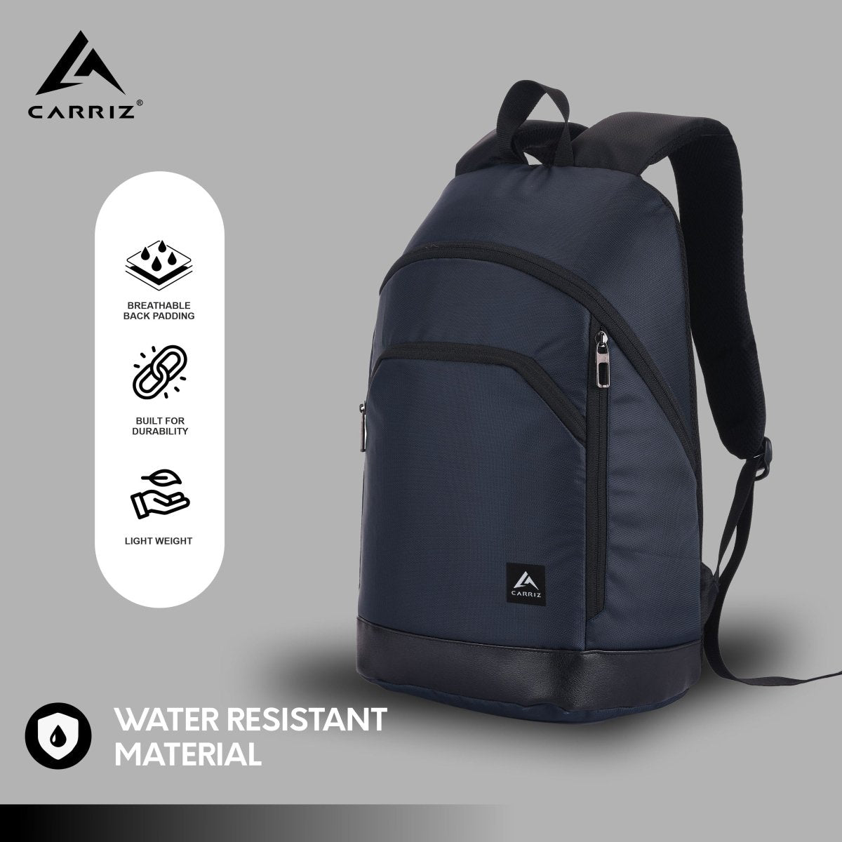 CARRIZ Casual Backpack - CB07 - INKBLUE (Clearance sale) - TRAWOC