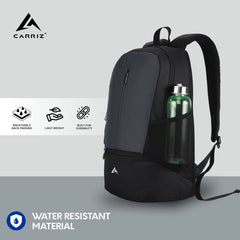 CARRIZ Casual Backpack - CB08 - GREY - TRAWOC