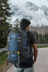 BLAZE 55 L Travel Backpack Daypack for Camping Hiking Trekking -Navyblue