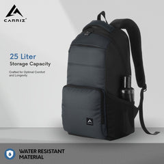 LB02 25L Laptop Backpack - Grey