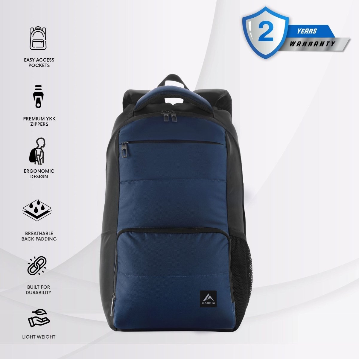 LB02 25L Laptop Backpack - Ink blue (Clearance sale) - TRAWOC
