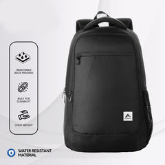 LB03 18L Laptop Backpack - Black (Clearance Sale) - TRAWOC