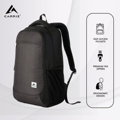 LB03 18L Laptop Backpack - Brown (Clearance sale) - TRAWOC