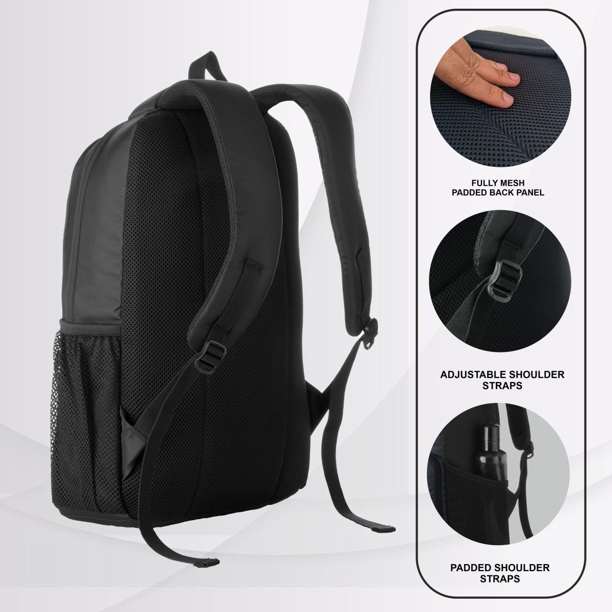 LB03 18L Laptop Backpack - Brown (Clearance sale) - TRAWOC