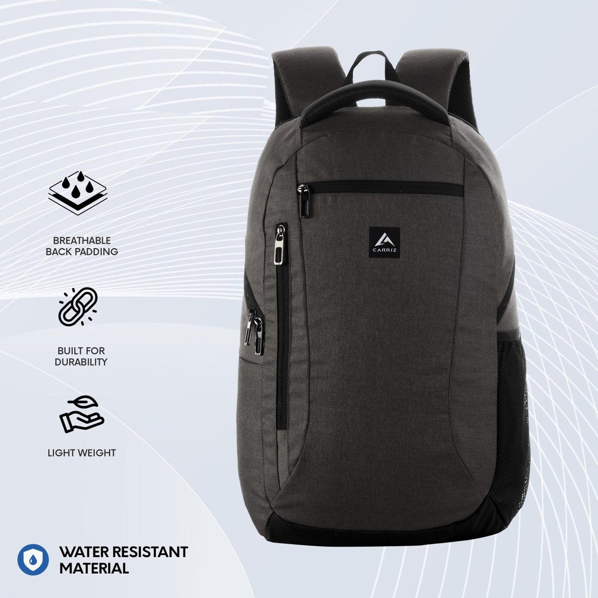 LB04 27L Laptop Backpack - Brown (Clearance sale) - TRAWOC