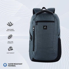 LB04 27L Laptop Backpack - Teal (Clearance sale) - TRAWOC