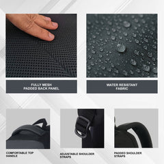 LB07 20L Laptop Backpack Grey (Clearance sale) - TRAWOC