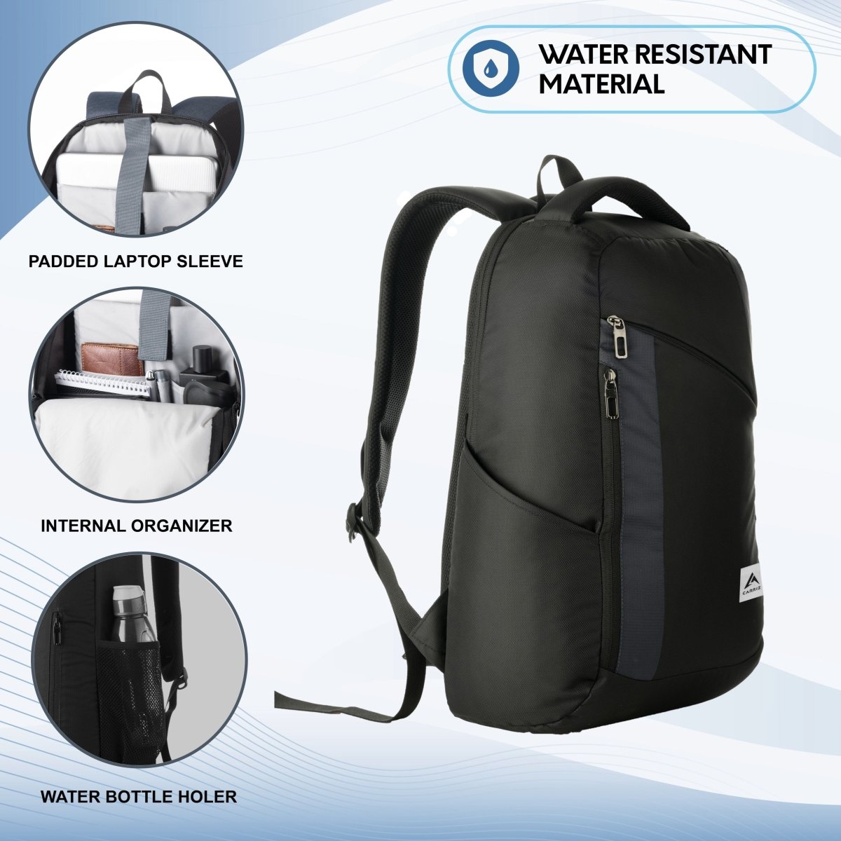 LB08 Laptop Backpack - Grey (Clearance sale) - TRAWOC