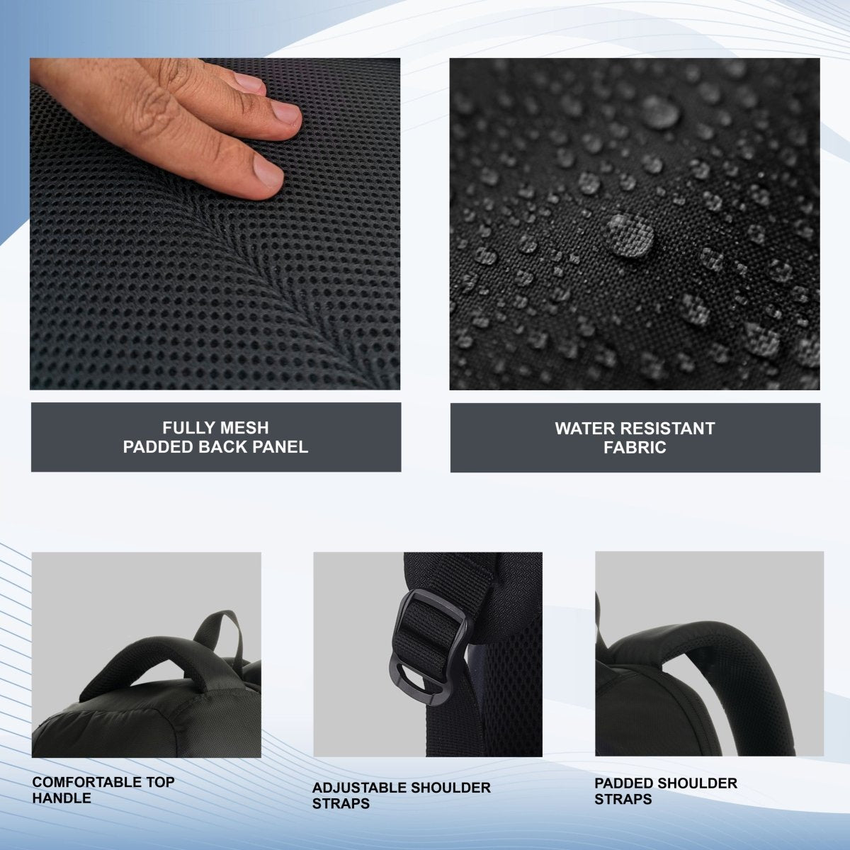 LB08 Laptop Backpack - Grey (Clearance sale) - TRAWOC