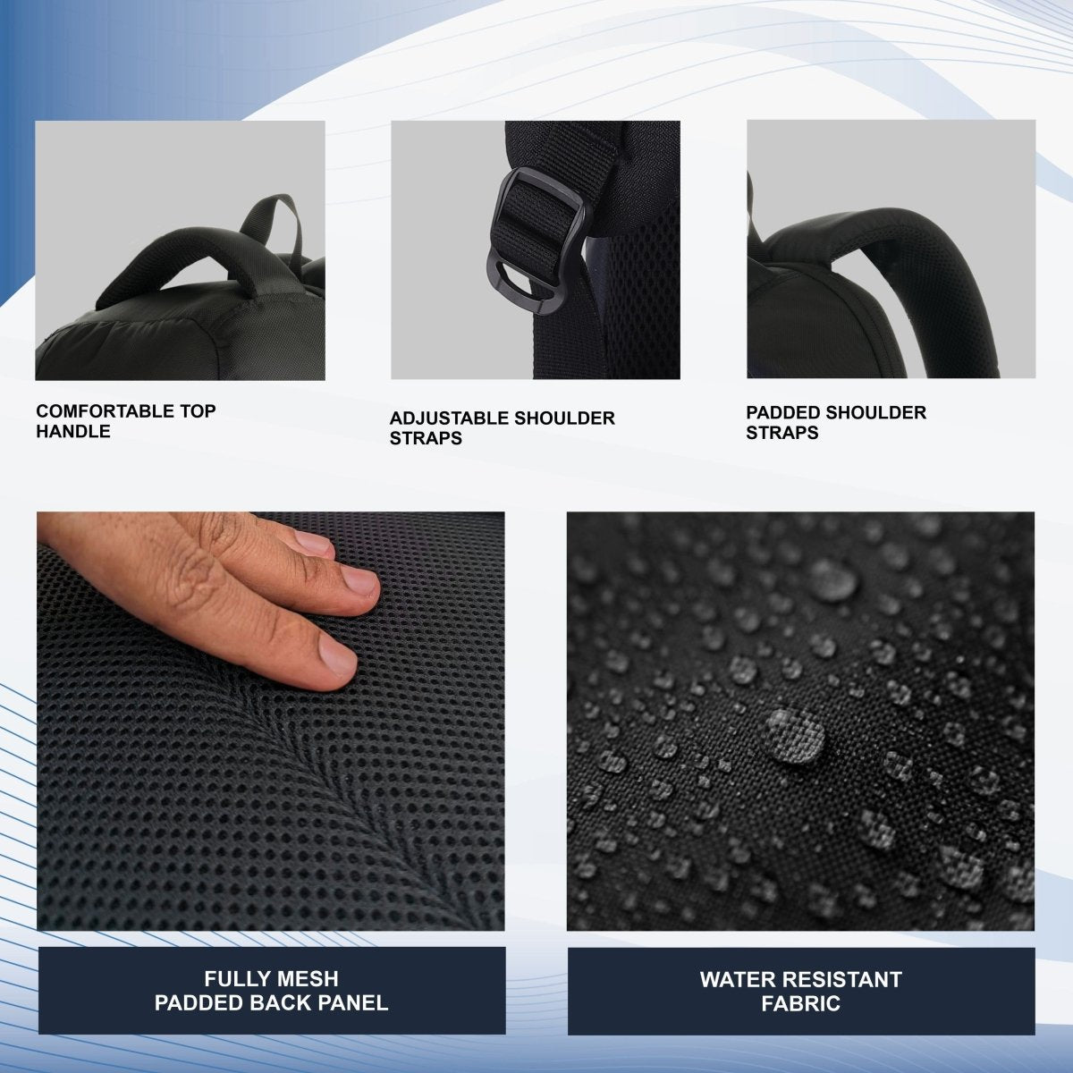 LB08 Laptop Backpack - Ink Blue (Clearance sale) - TRAWOC