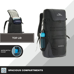 ROAMER 40 L  Laptop Backpack  for Men and Women with Rain Cover-Slate Grey