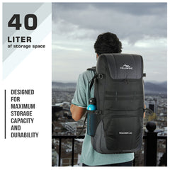 ROAMER 40 L  Laptop Backpack  for Men and Women with Rain Cover-Slate Grey
