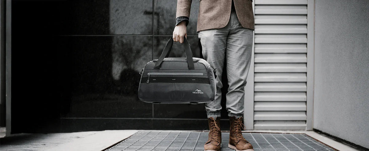 Gym and duffel bags