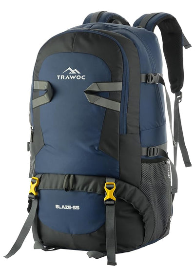 BLAZE 55 L Travel Backpack Daypack  for Camping Hiking Trekking -Navyblue