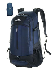 FALCON 40 l Travel Laptop Backpack for Men and Women with Rain Cover - Navy Blue