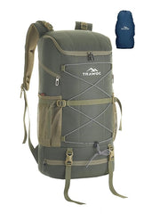 STEALTH 40L Backpack for Men and Women,with Rain Cover & Shoe Compartment - Hunter Green