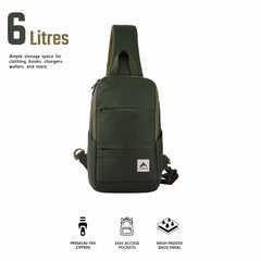 Carriz-Crossbody Backpack-CRB01-OLIVEGREEN