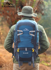 BLAZE 55 L Travel Backpack Daypack  for Camping Hiking Trekking -Englishblue