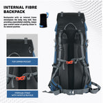 Venture Pro 65 L Travel Backpack with Rain Cover & with Laptop Compartment - English Blue