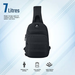 Carriz-Crossbody Backpack-CRB03-BLACK
