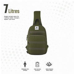 Carriz-Crossbody Backpack-CRB03-OLIVEGREEN
