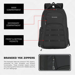 TPB05 35L Laptop Backpack-Black