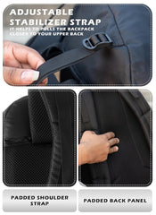 ALPHA 50 L  Water Resistant Daypack Bag for Cycling, trekking - Yellow